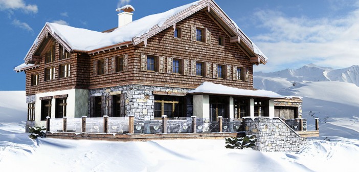 Das Spannagelhaus im Skigebiet Hintertux